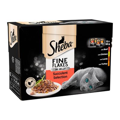 Megapack Sheba Varietäten Frischebeutel 48 x 85 g
