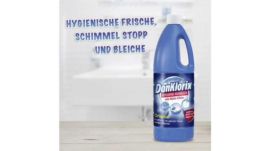 DanKlorix Original Hygienereiniger mit Chlor 1 1.5 l