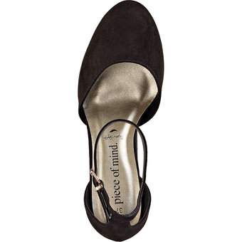 piece of mind Spangenpumps in schwarz