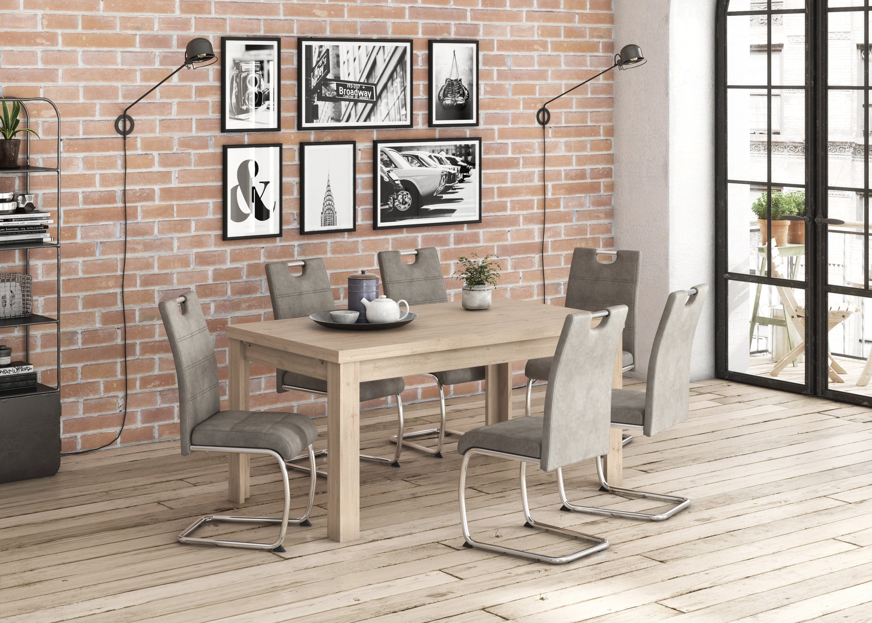 HELA Freischwinger FLORA (Set, 2 St), 2 oder 4 Stück