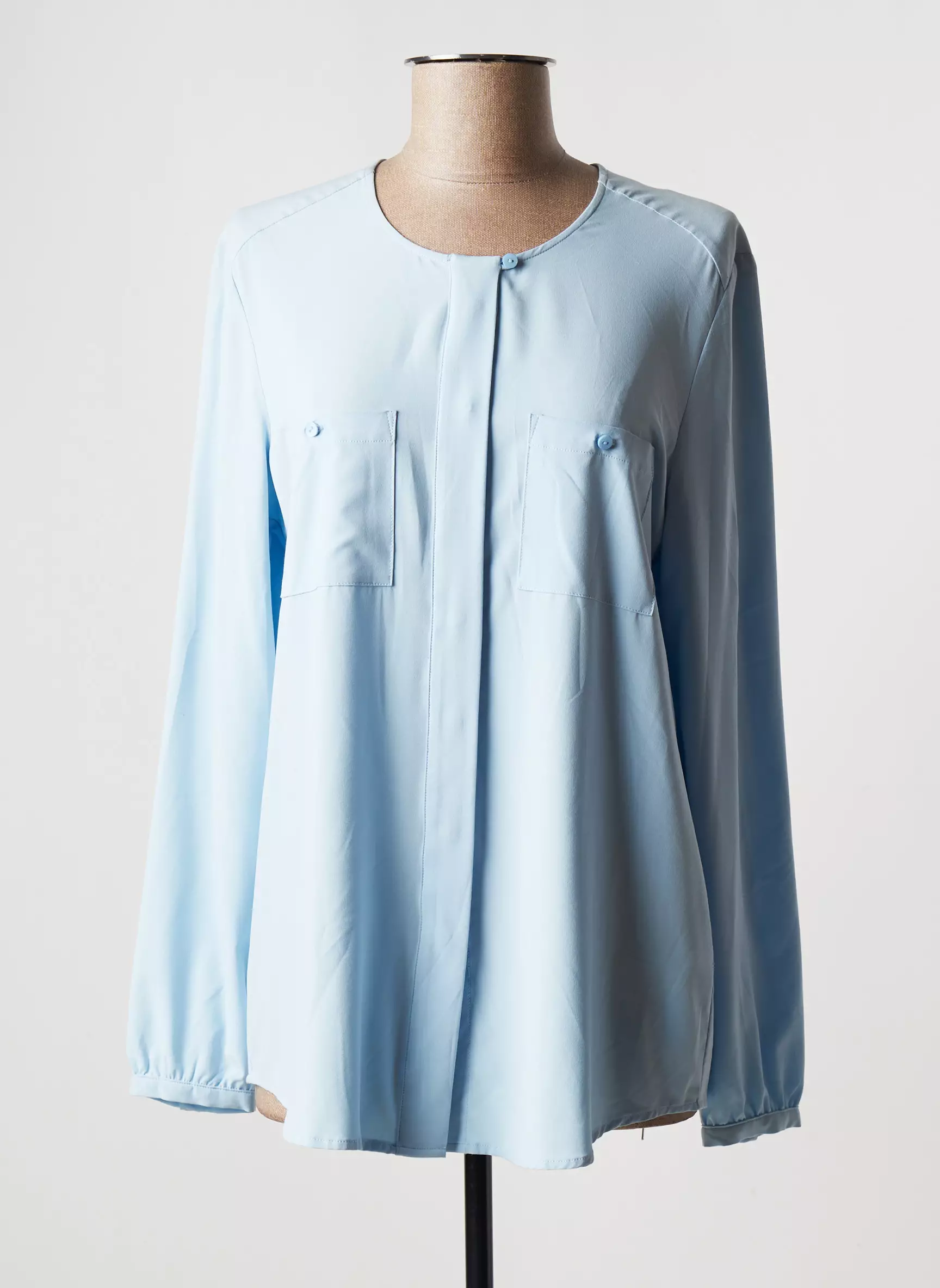 Olsen Chemisiers Femme couleur bleu