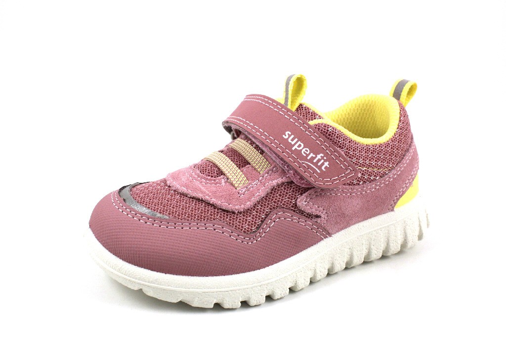 SUPERFIT Mädchen Sneaker rose