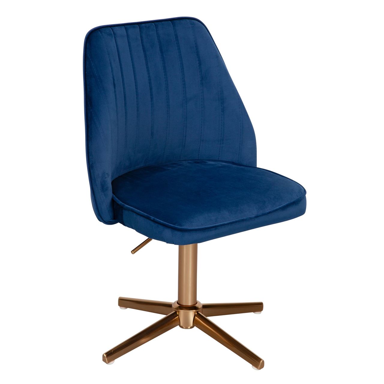 Wohnling Drehstuhl 100 x 47 x 46 cm Blau