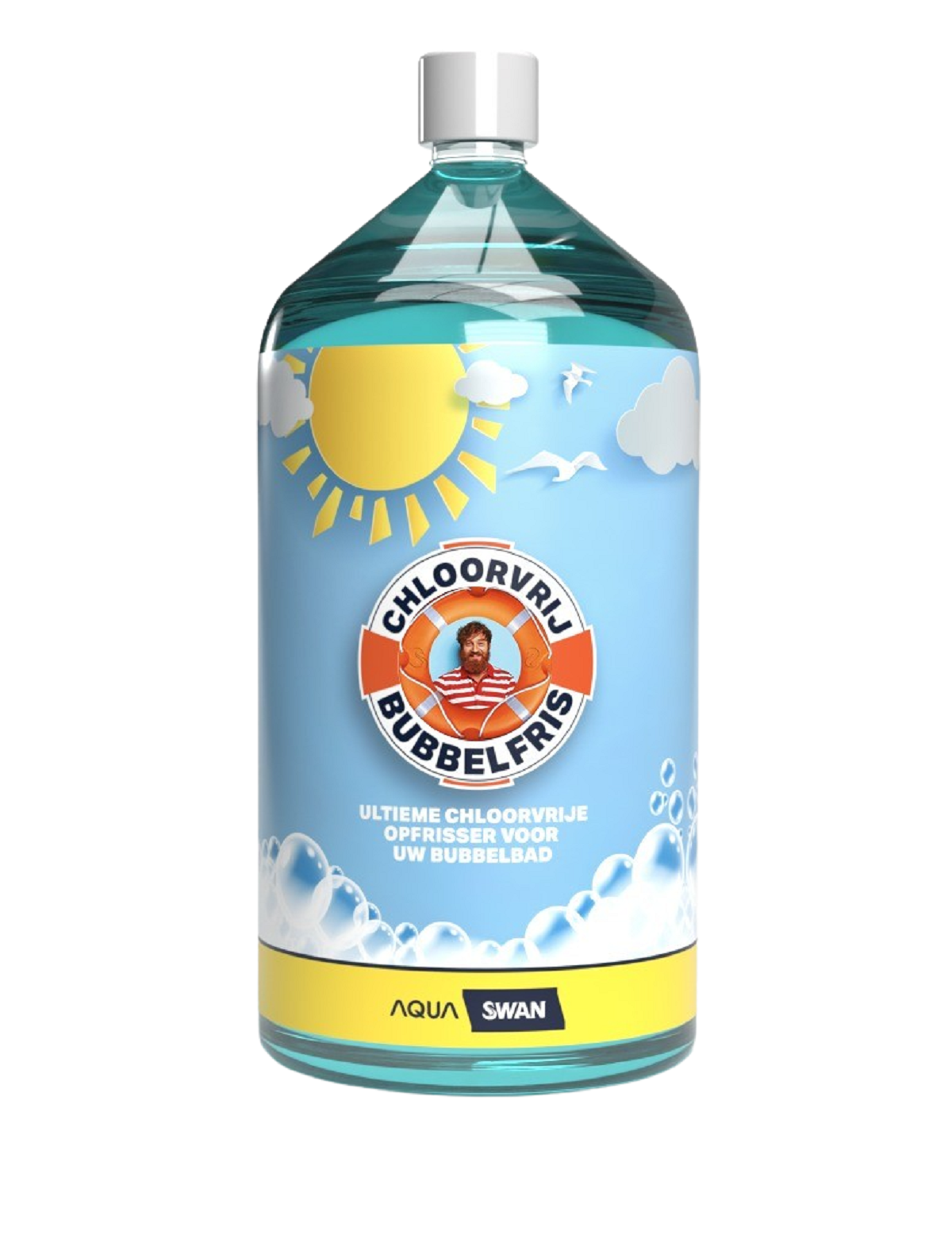 Aquaswan Bubbelfres 2 Liter Chlorfreie Wasserpflege
