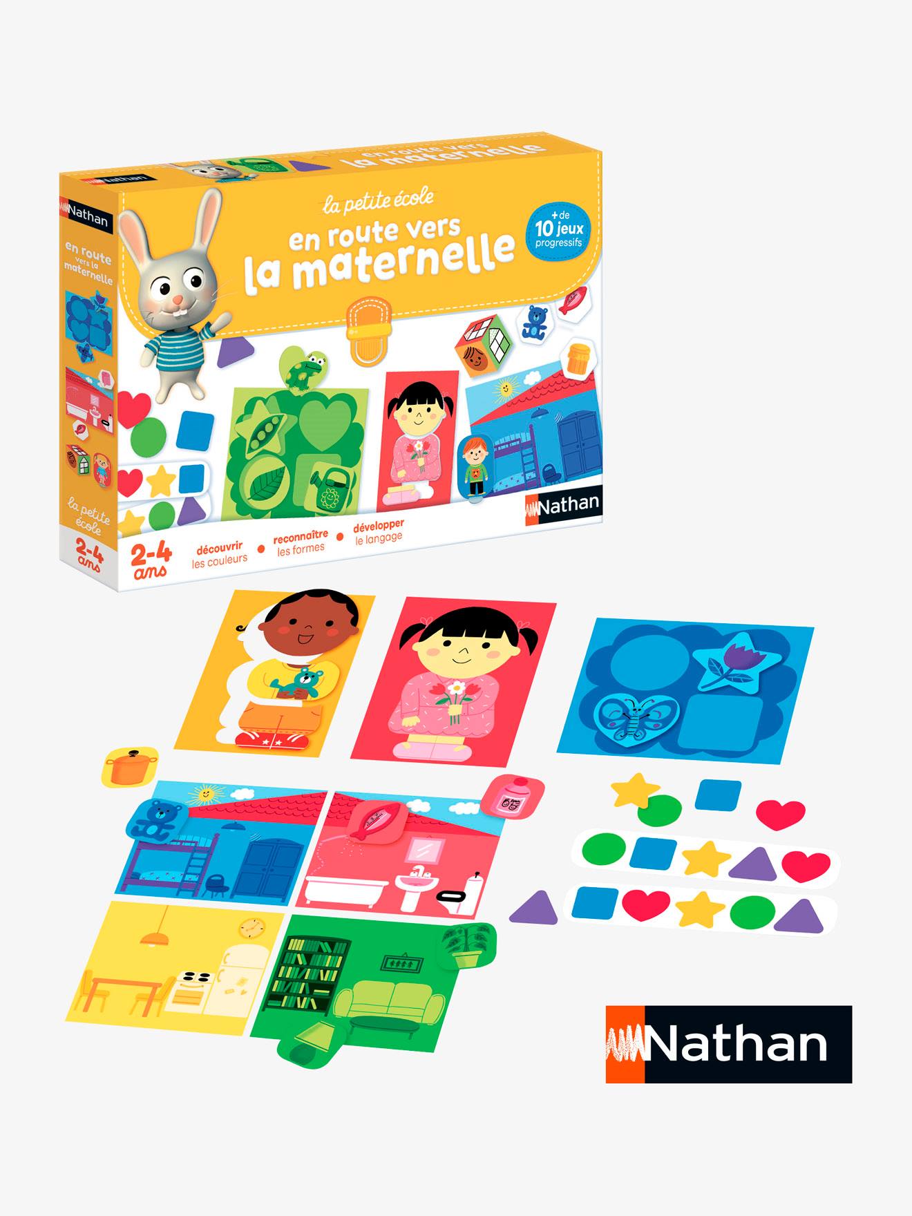 En route vers la maternelle NATHAN multicolore