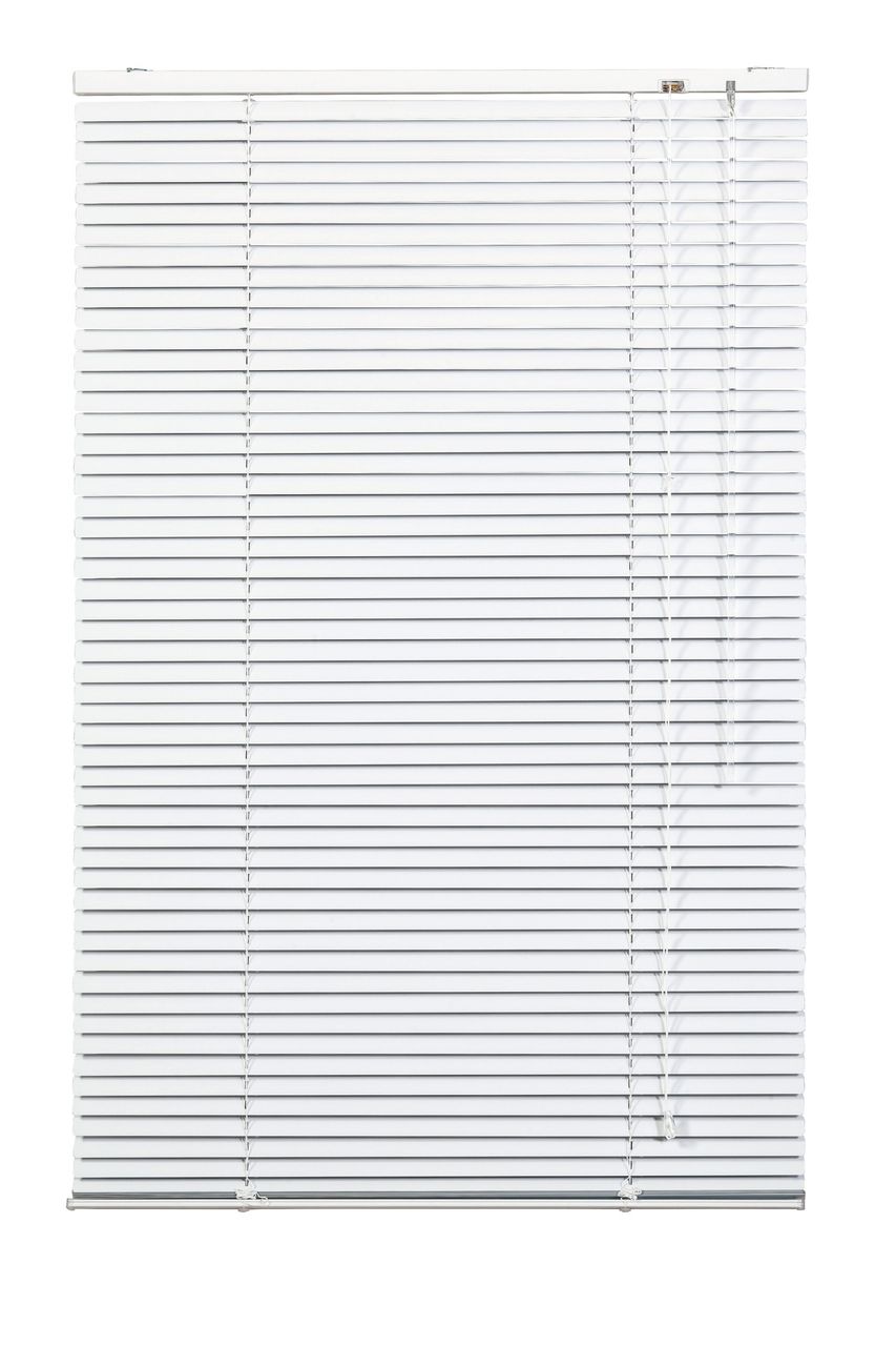 Lichtblick Jalousie Aluminium - Weiß, 120 cm x 160 cm (B x L)