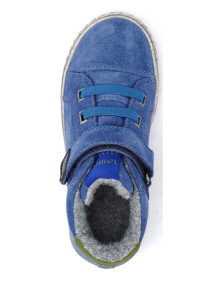 lamino Leder-Sneakers in Blau/ Grün günstig kaufen 28