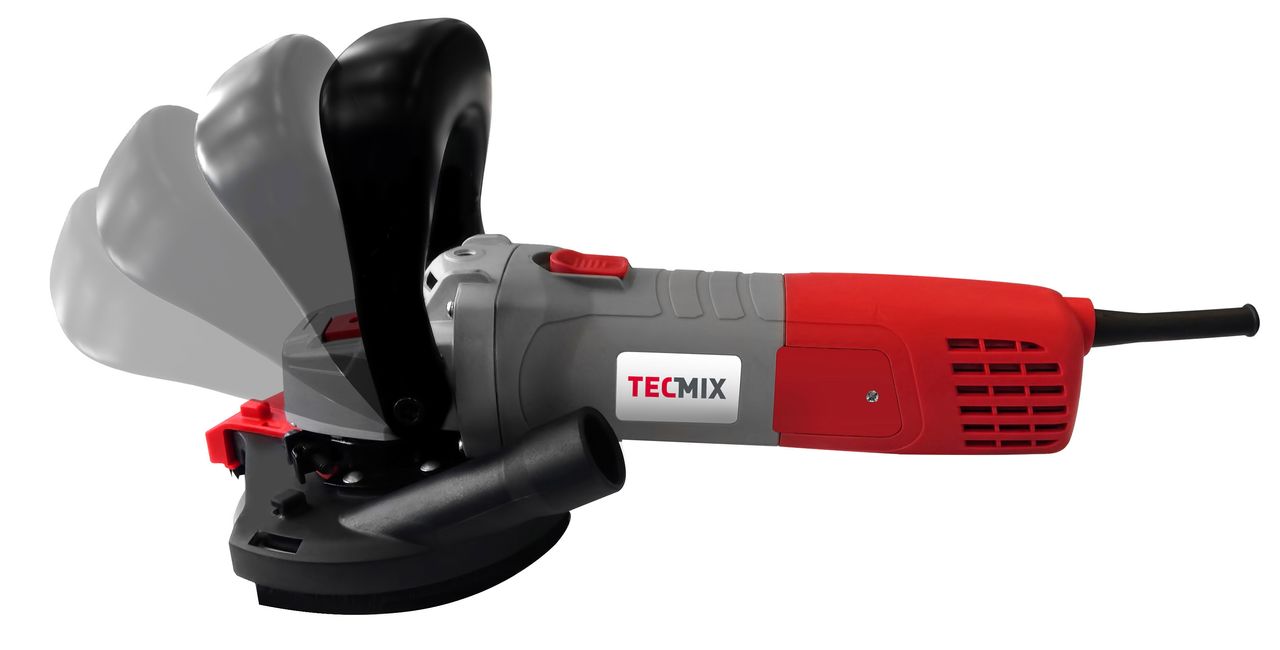 TECMIX BETONSCHLEIFER TCG 125 [230V - EU] - INKL. KOFFER 1400W, 11000 U/MIN, MAX. Ø 125MM, M14