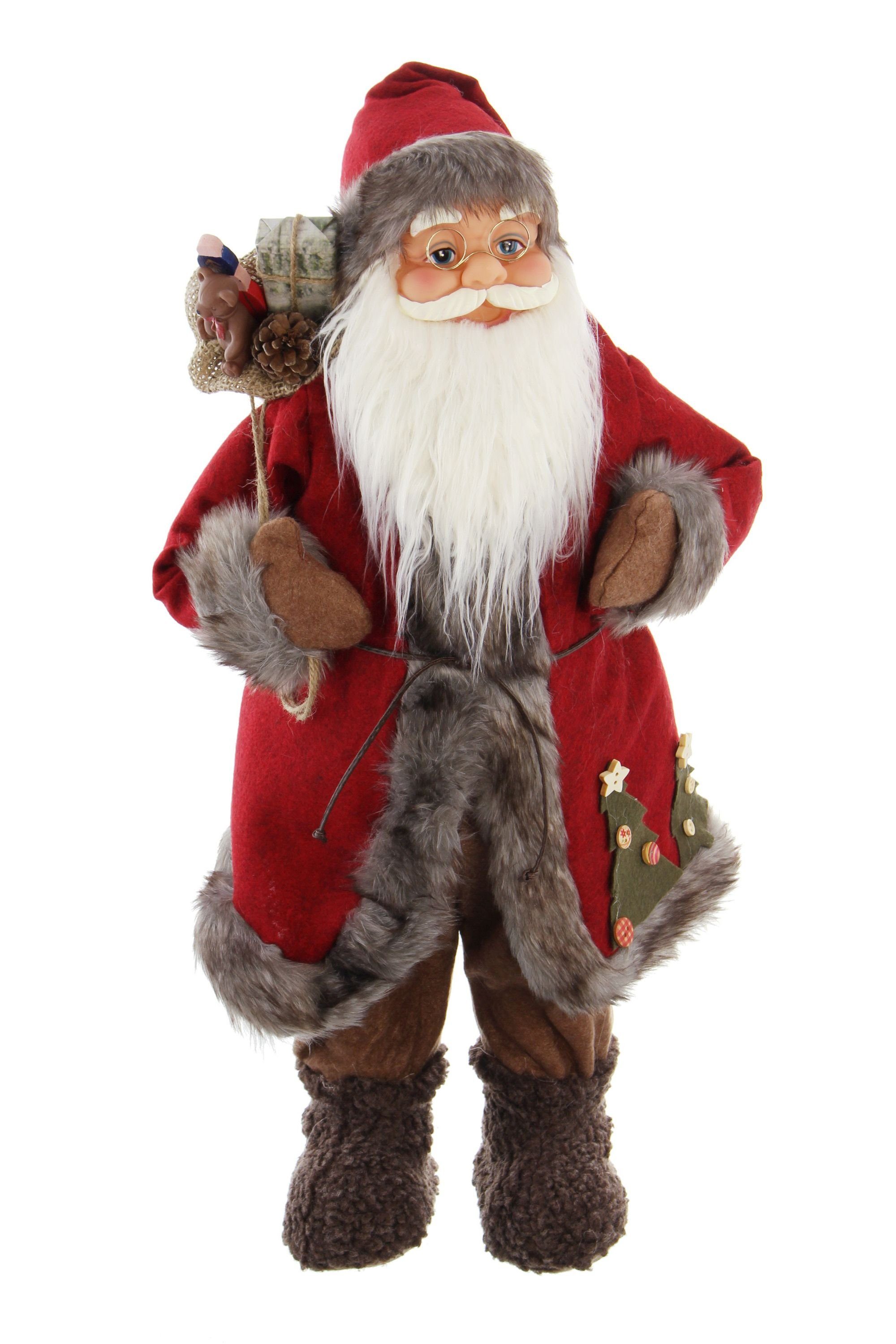 Dekoleidenschaft Weihnachtsmann Dekofigur 