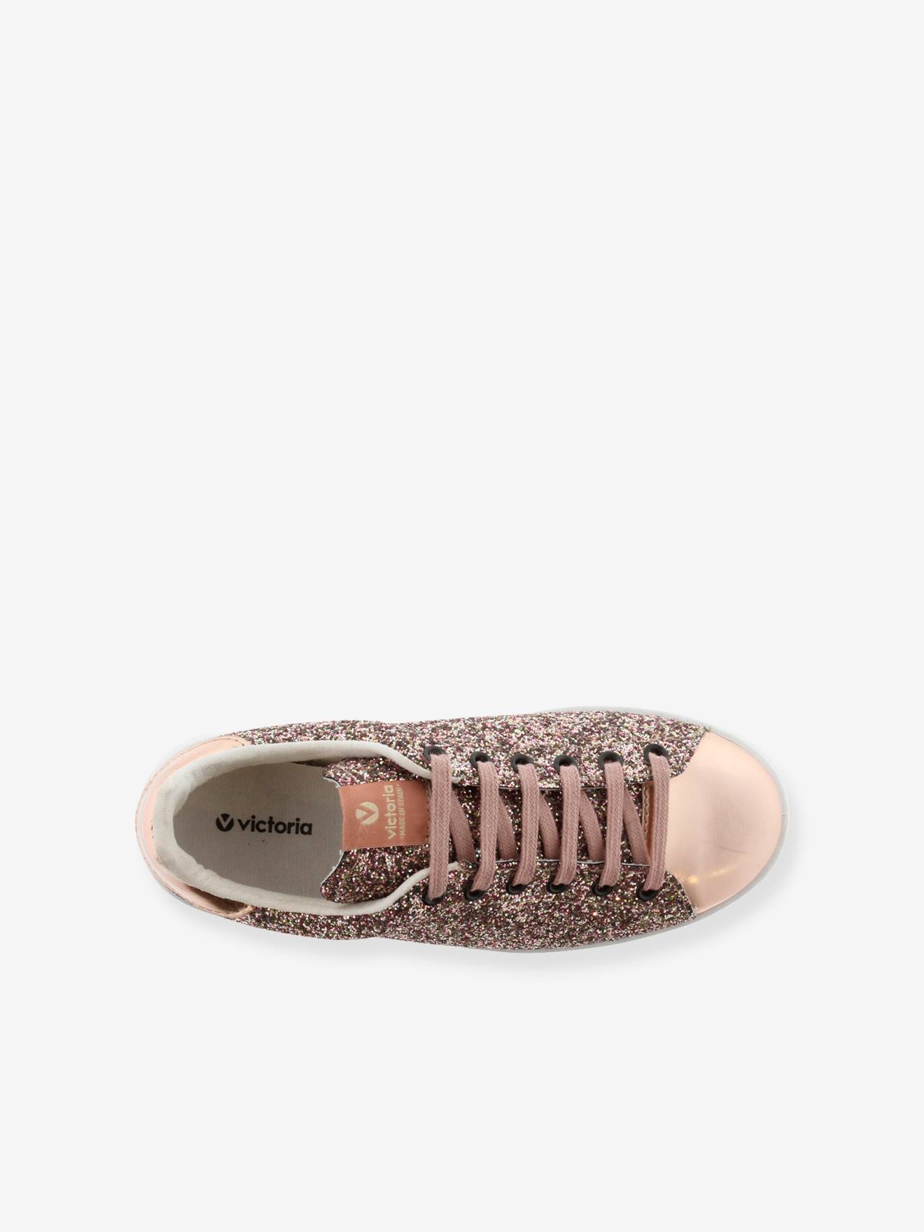 Baskets enfant Glitter 112558 VICTORIA® rose