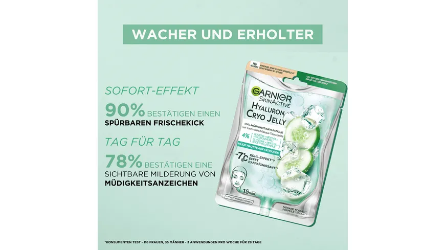 Garnier Skin Active Hyaluron Cryo Jelly Tuchmaske