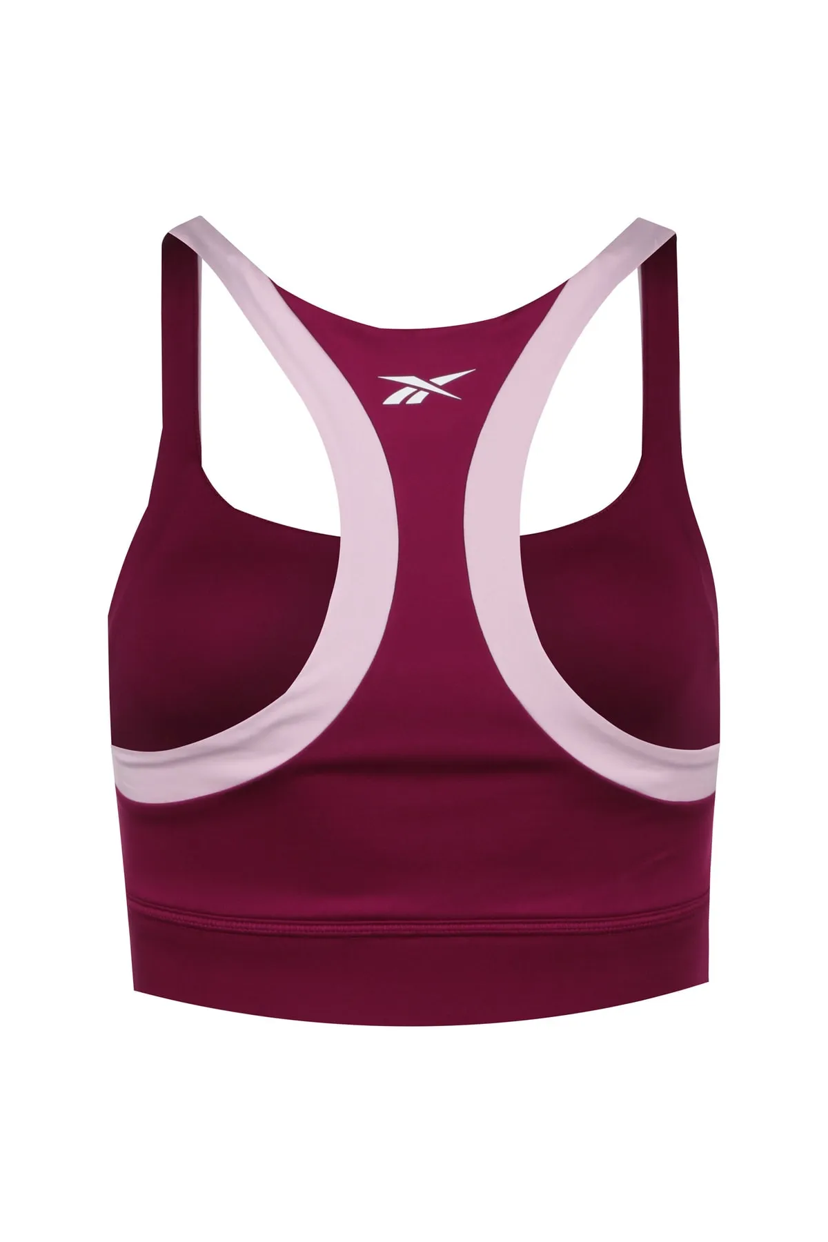 Reebok  Sport-BH - Bordeaux - Farbverlauf