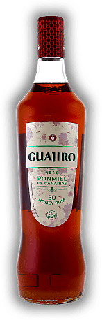 Ron Miel Guajiro Honey & Rum 1,0 Liter 30% Ron Miel Guajiro Honey & Rum 1,0 Liter 30% Kanarischer Honigrum, elegant und anhaltend. 1	 Liter - Vol 30%