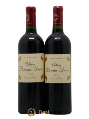 Château Branaire Ducru 4ème Grand Cru Classé  2015 - Lot de 2 Bouteilles