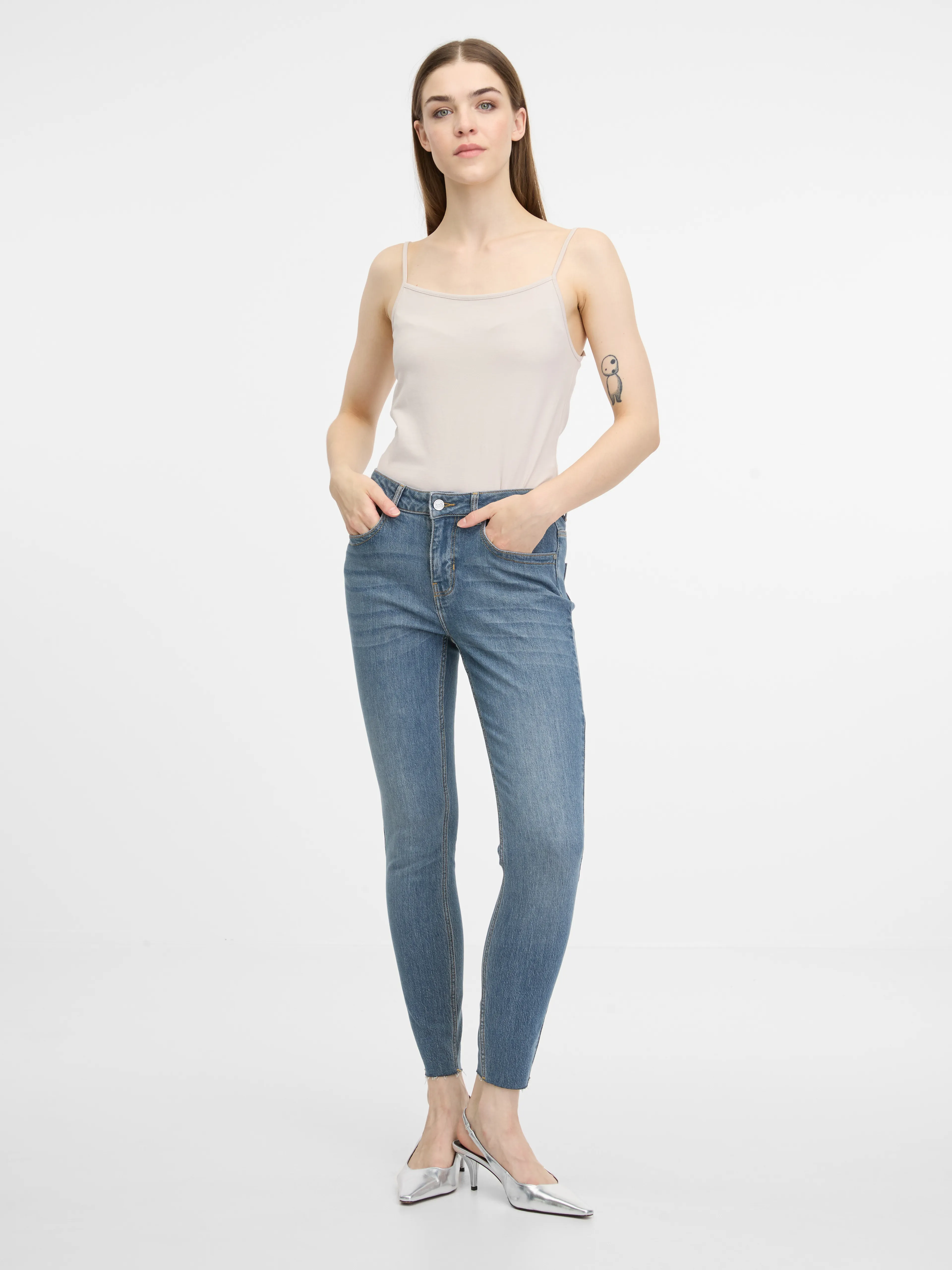 Cremefarbenes Damen-Tank-Top ORSAY
