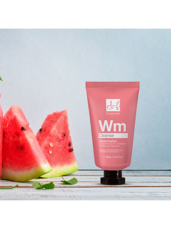 Dr Botanicals Wassermelone 2-in-1 Reinigungs-Set – Superfood Pflege 60ml   100ml günstig kaufen onesize