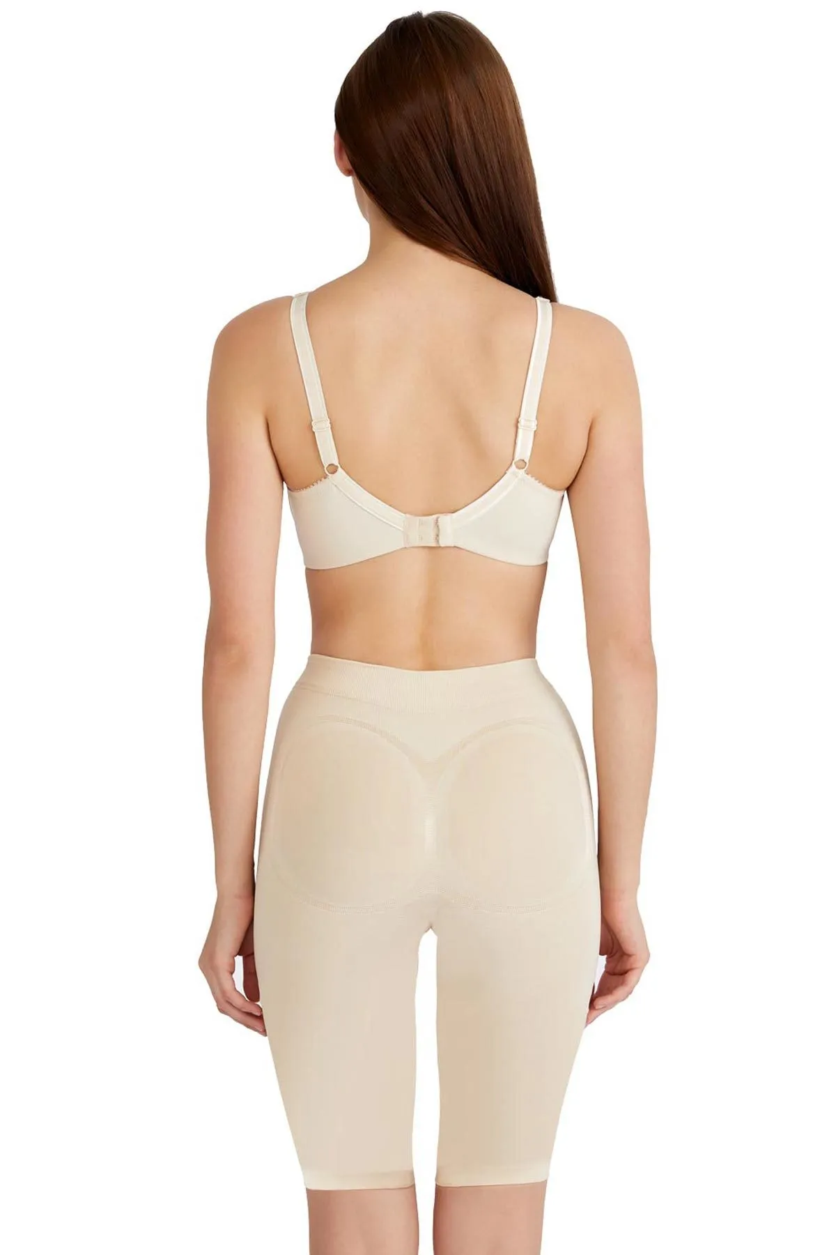 AYYILDIZ  315 Hautfarbenes Korsett mit hoher Taille