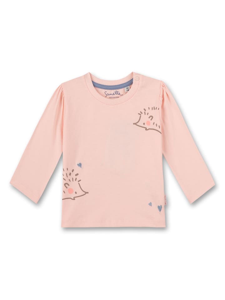 Sanetta Longsleeve in Rosa günstig kaufen 62