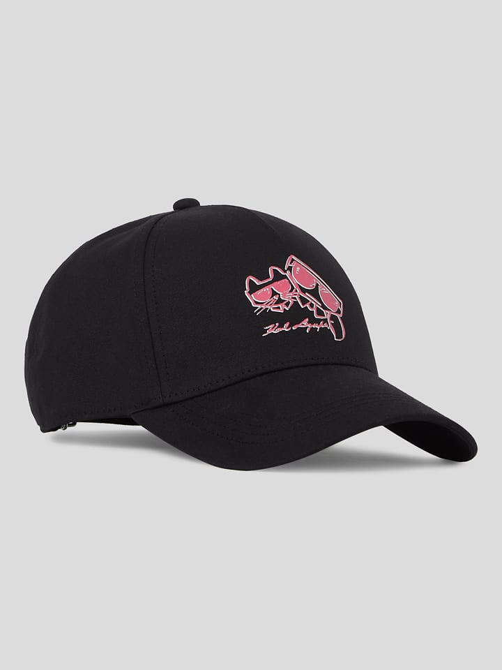 Karl Lagerfeld Cap in Schwarz günstig kaufen onesize