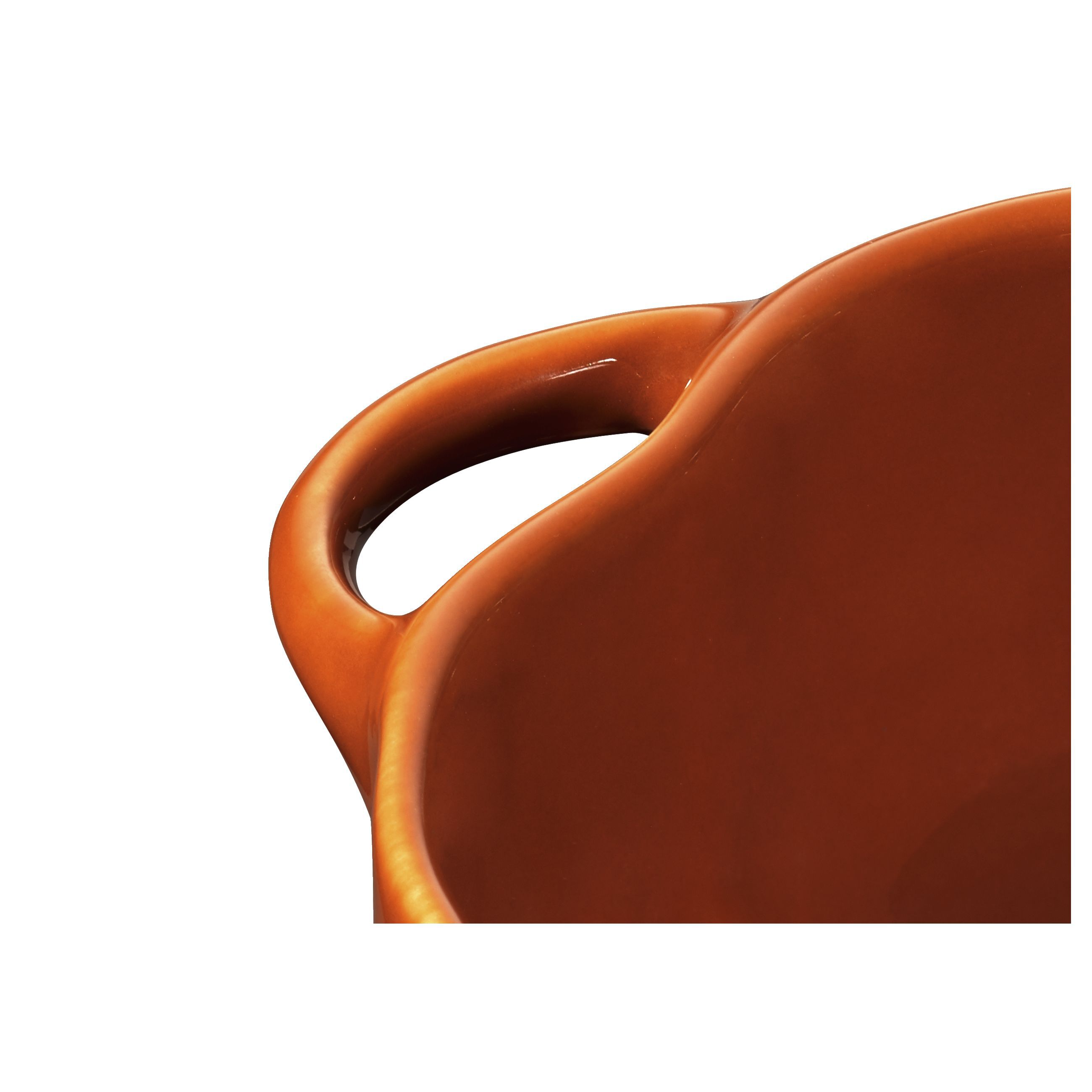 Cocotte 12 cm, Kürbis, Zimt, Keramik