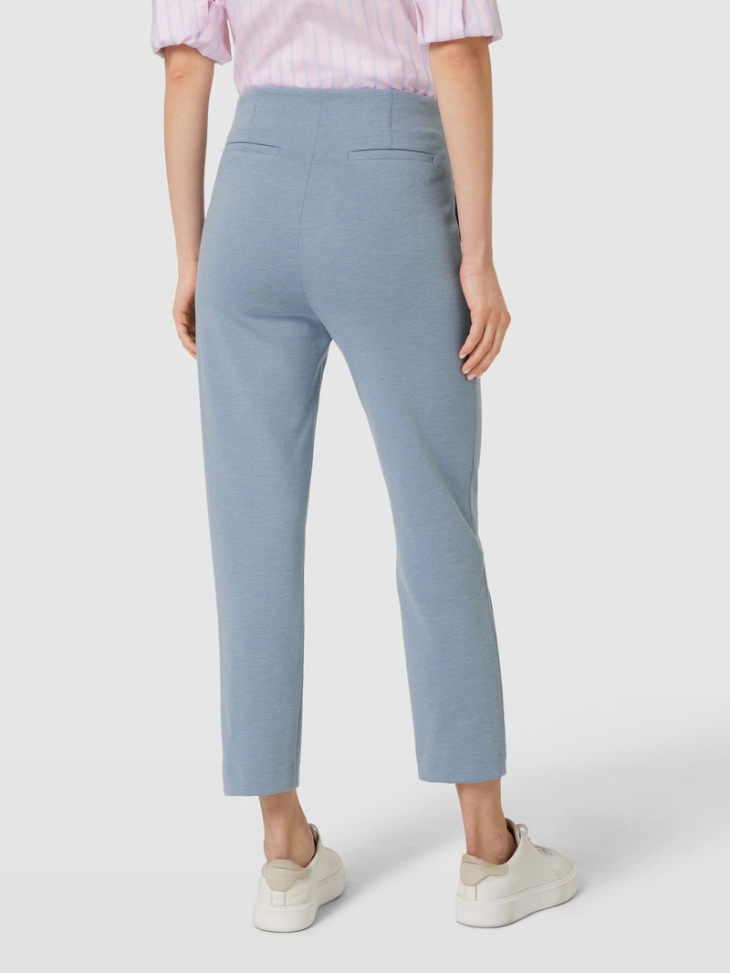 Stoffhose mit französischen Eingrifftaschen in jeans