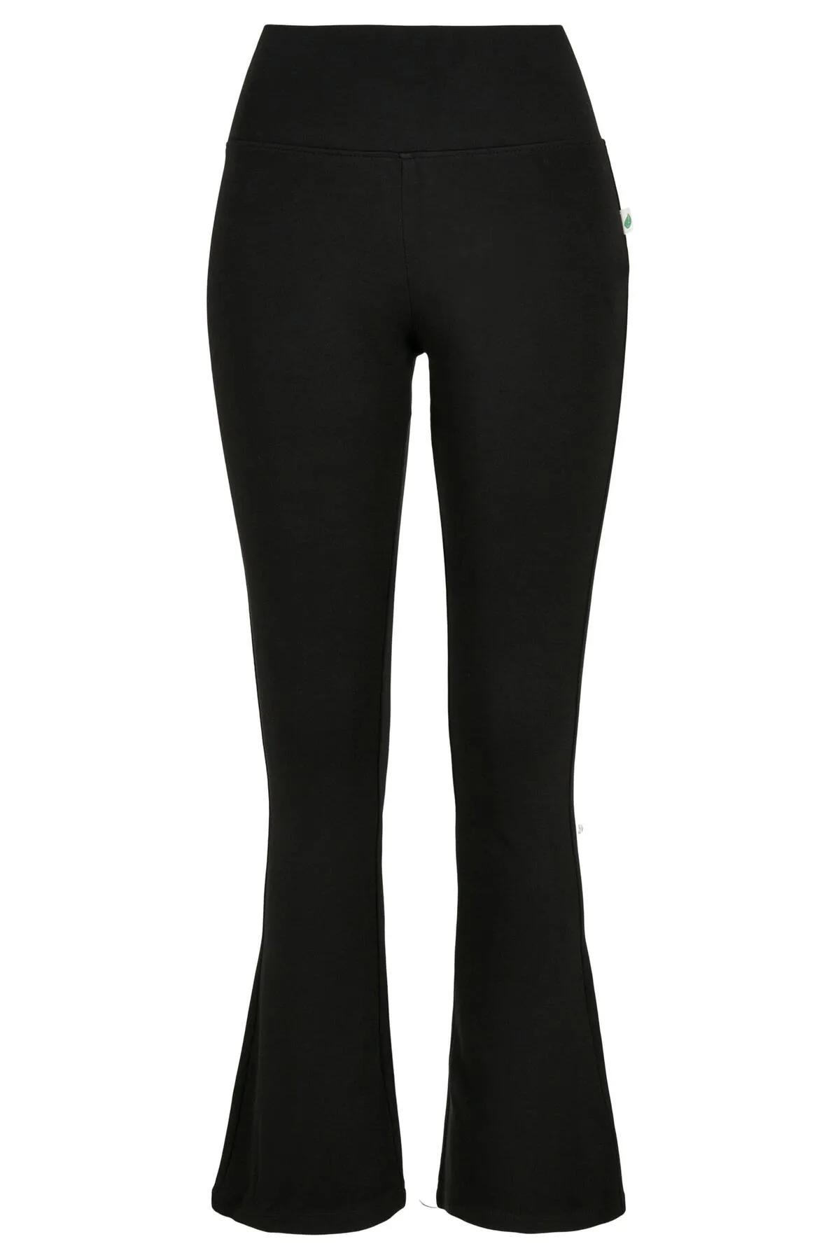 Urban Classics  Damen Ladies Organic Interlock Bootcut Leggings