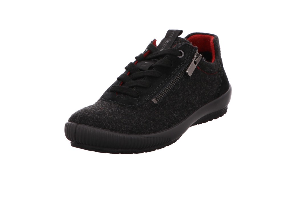 LEGERO Freizeit Schnürer schwarz Halbschuh Leder - TANARO 4.0