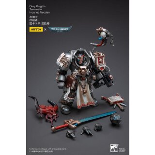 Warhammer 40k Actionfigur 1/18 Grey Knights Terminator Incanus Neodan 13 cm
