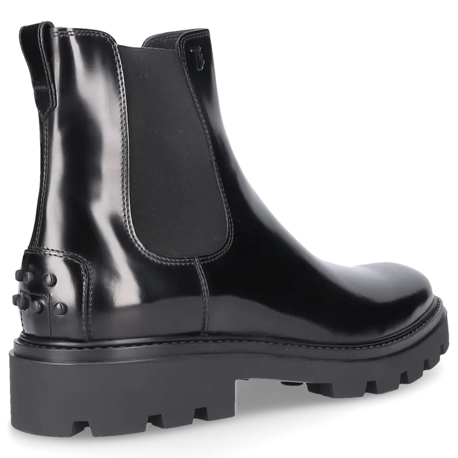 Tod's - Chelsea Boots M08J0 Veloursleder - schwarz
