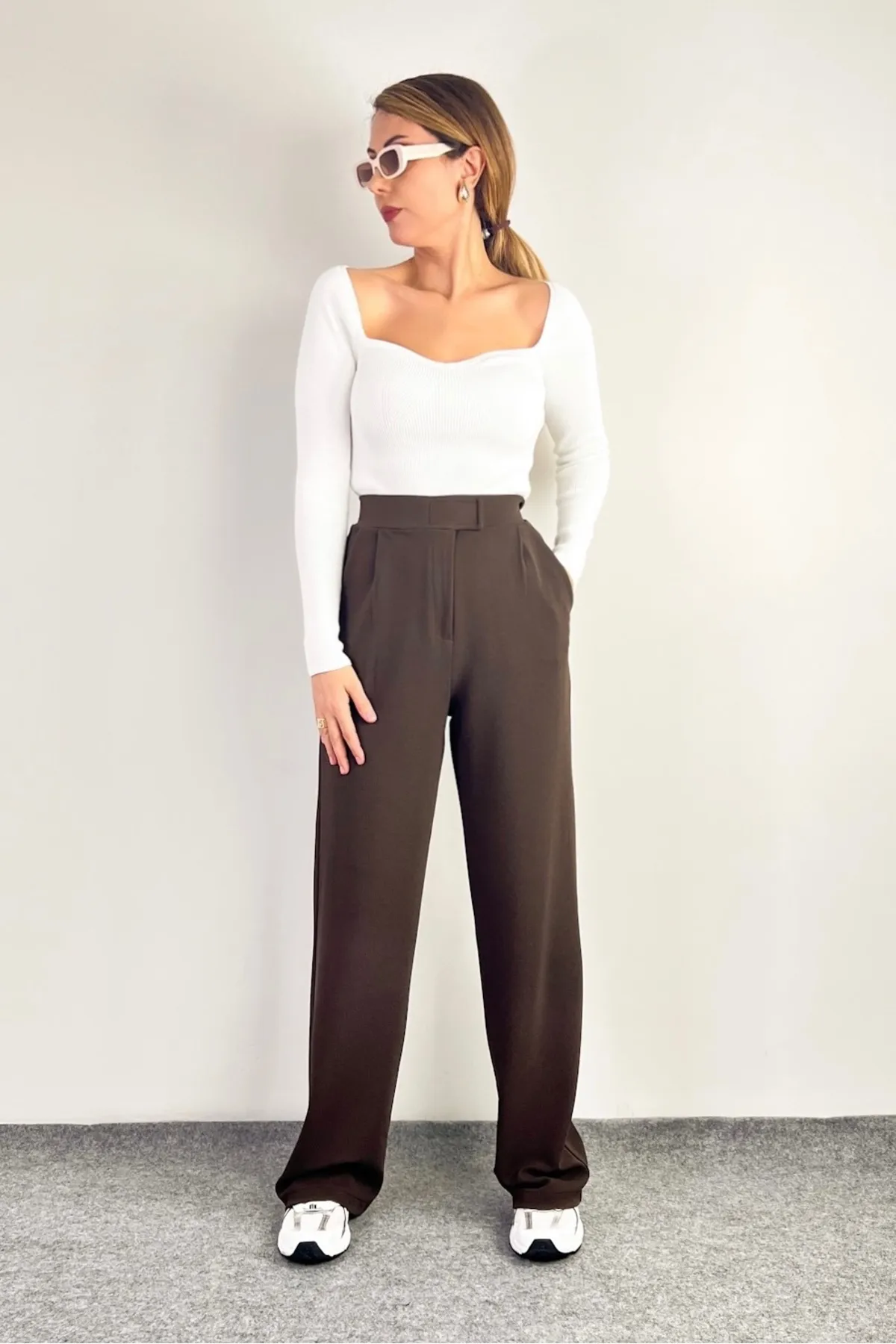 Ritnice  Hose - Braun - Relaxed