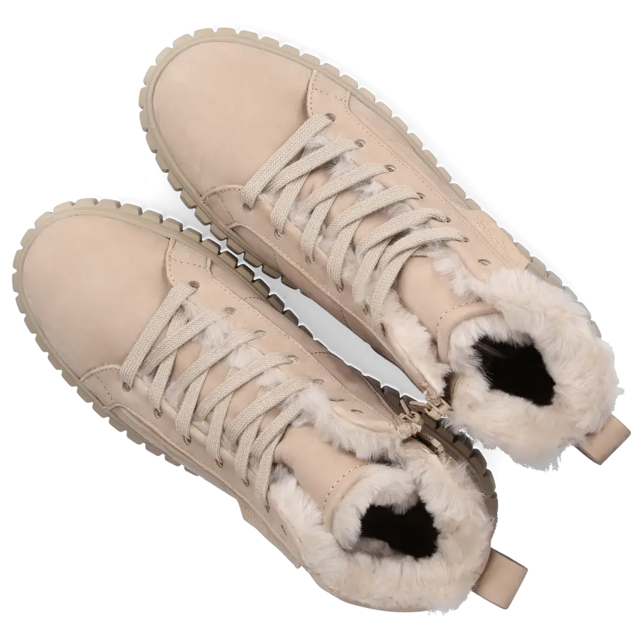 Kennel & Schmenger - Sneaker high ZAP Nubukleder - beige