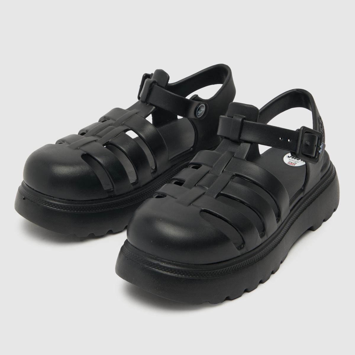 JUJU JELLIES angyalos szandálok fekete színben