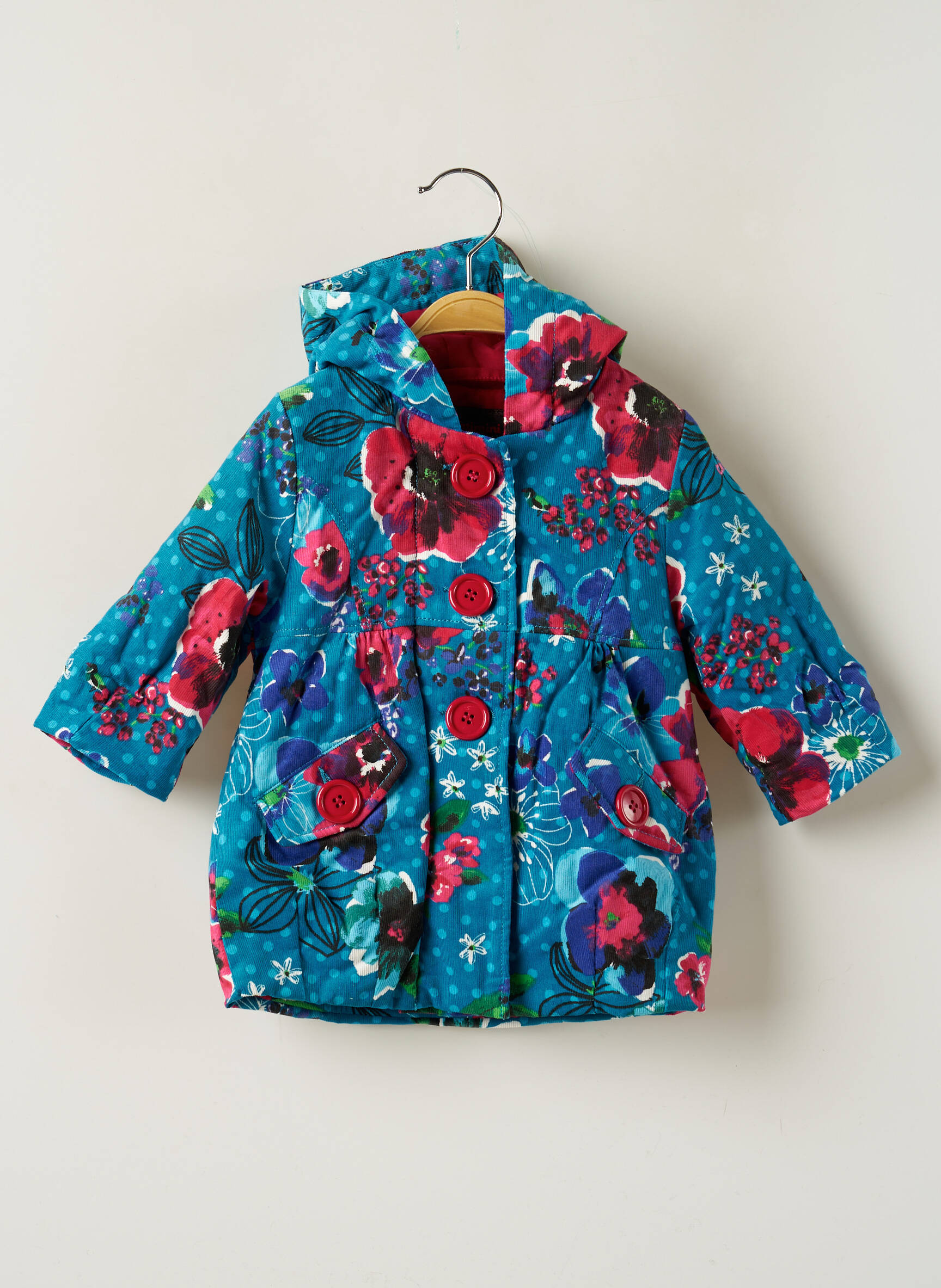 Catimini Manteaux Longs Fille couleur bleu