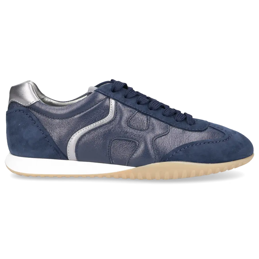 Hogan - Sneaker low OLYMPIA-Z Kalbsleder Veloursleder - blau