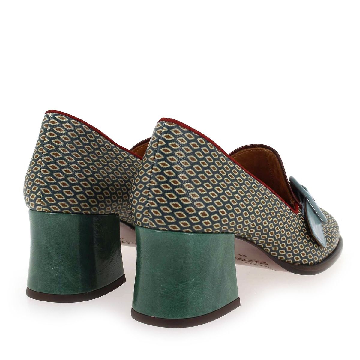 Chie Mihara  MEISIN 43  - Vert Bordeaux