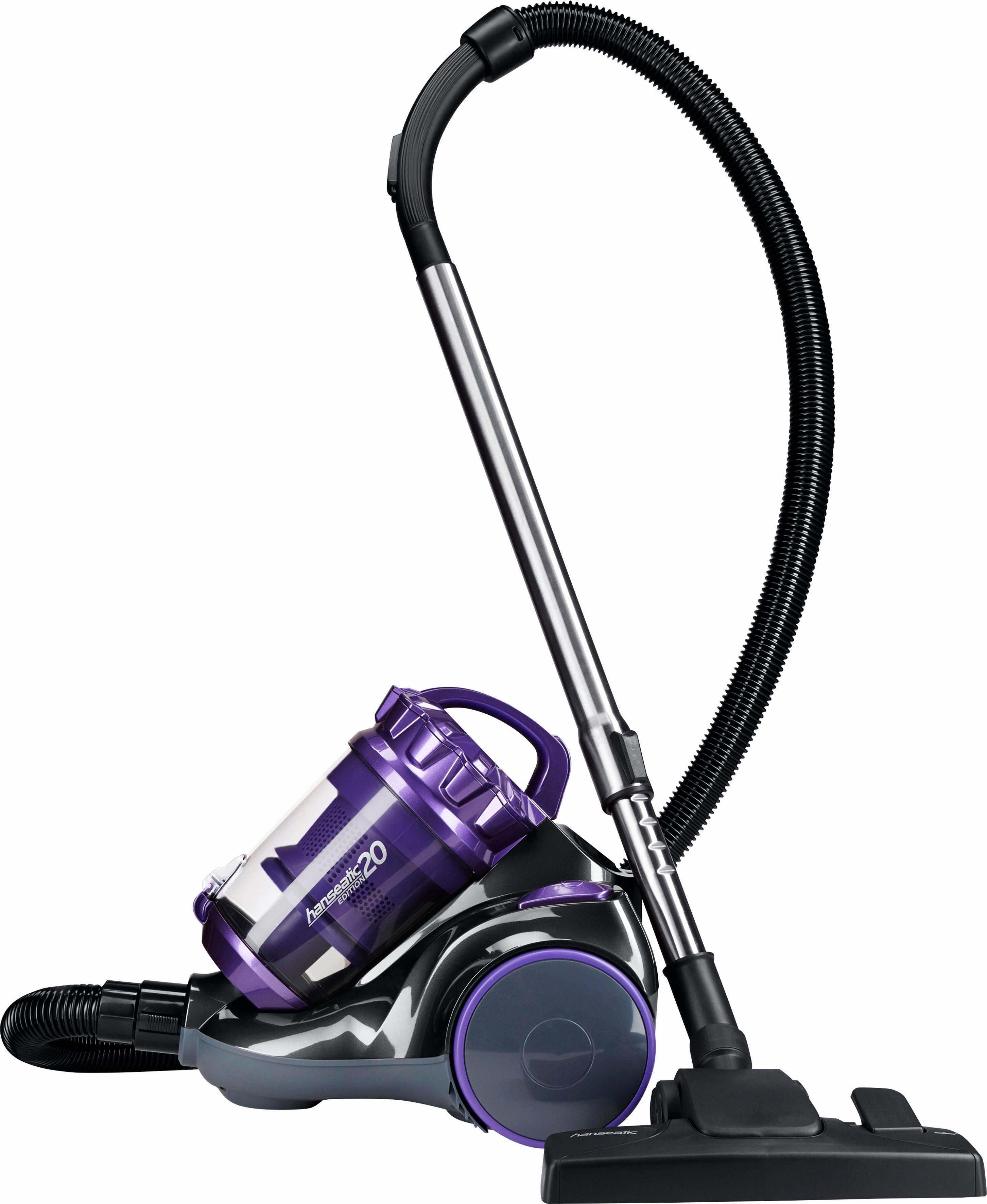 Hanseatic Bodenstaubsauger Edition 20-CJ132WT-060, 600 W, beutellos, Hygienefilter