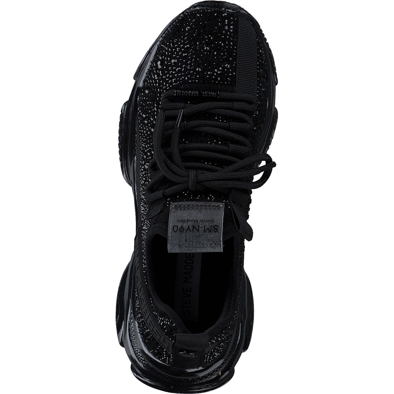 Steve Madden Maxima SM11001807, Schnürschuhe, Damen, Schwarz