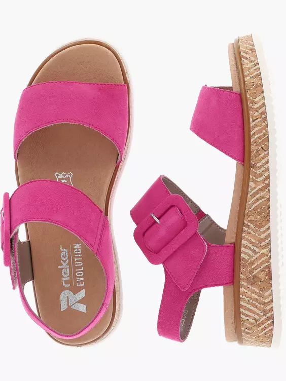 Rieker Damen Riemchensandalen