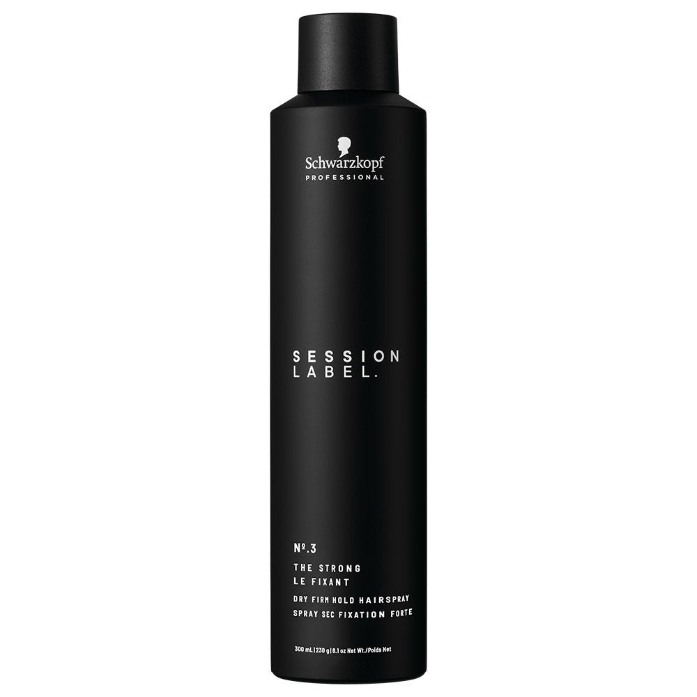Schwarzkopf Session Label The Strong Dry Firm Hold Hairspray 300 ml