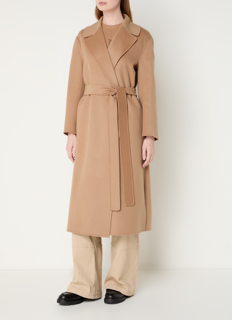 MaxMara Livia -villatakki, jossa solmittava vyö