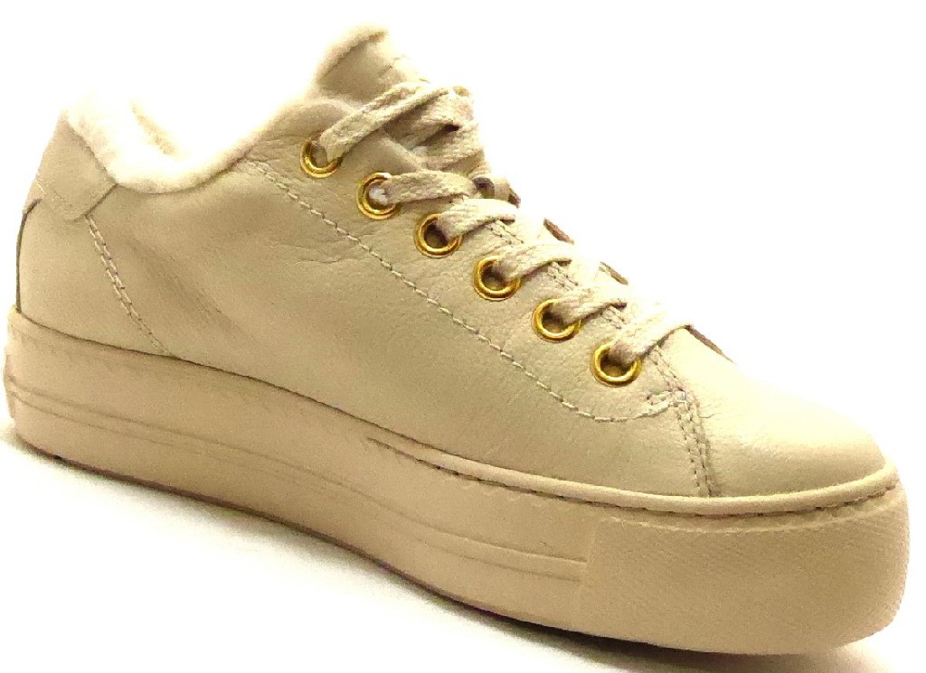 PAUL GREEN Freizeit Schnürer beige