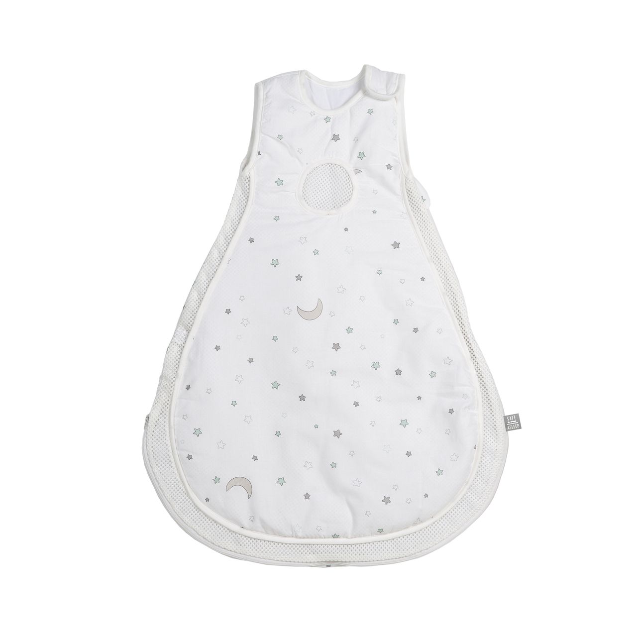 Roba safe asleep von roba, Schlafsack Easy Air Babyschlafsack 'Sternenzauber', 74/80cm, 100% Baumwolle