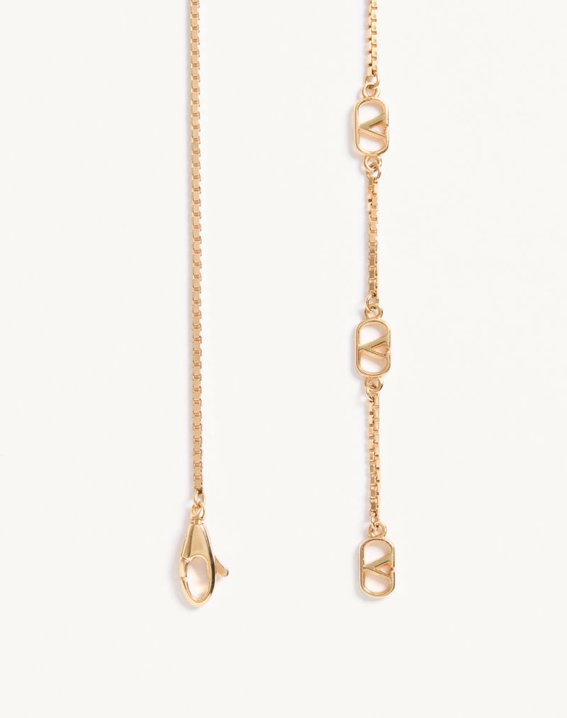 Colar exclusivo VLogo em metal e cristais Swarovski®