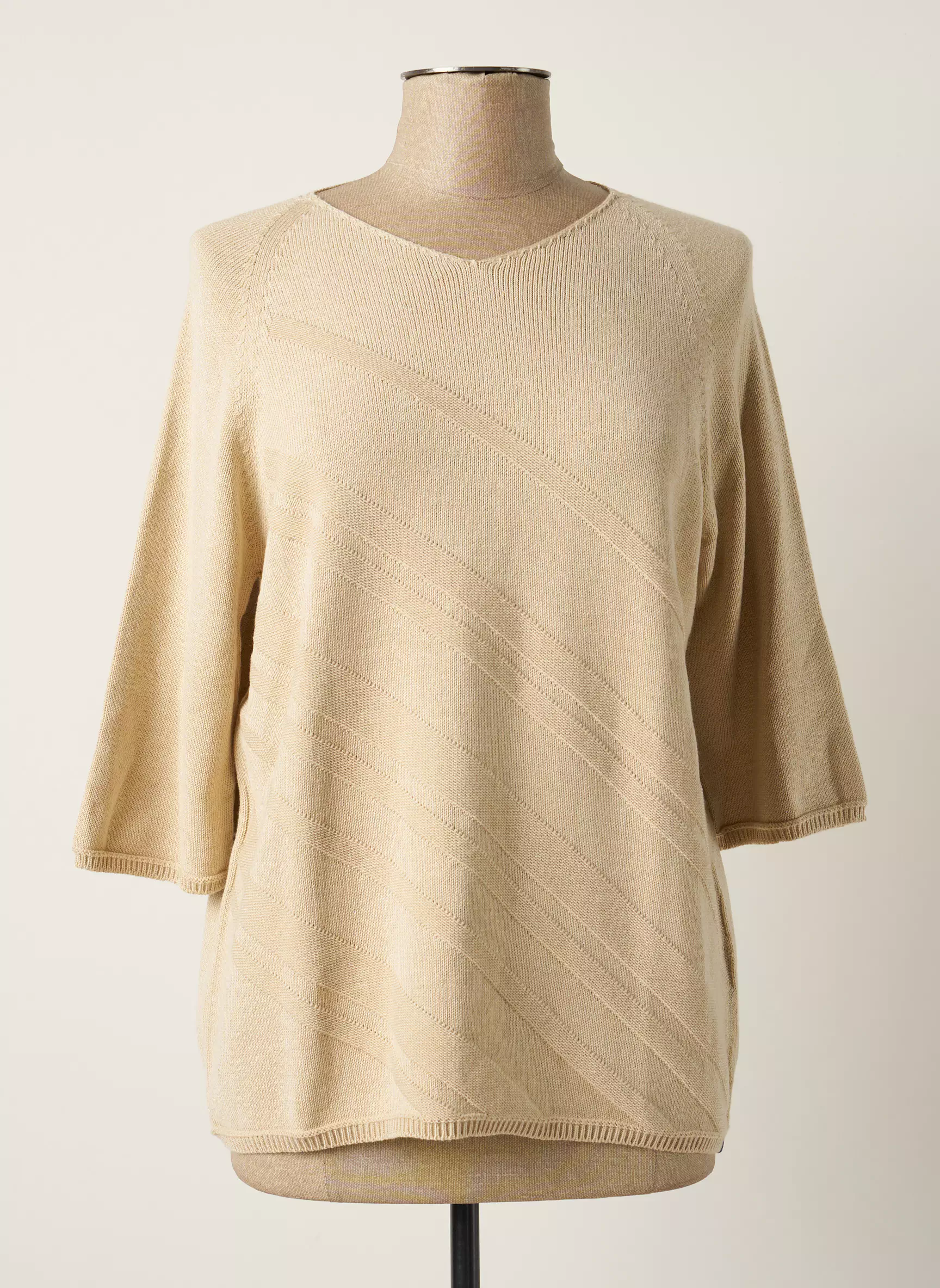 Telmail Pulls Femme couleur beige
