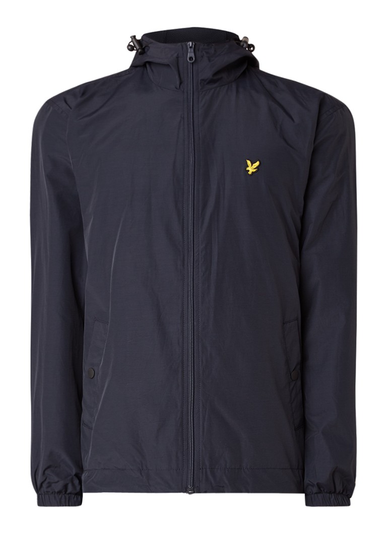 Jachetă cu glugă și căptușeală din plasă Lyle & Scott