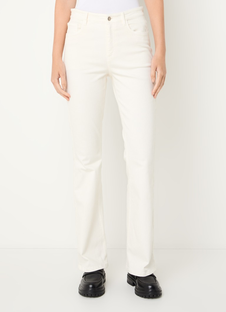 Josephine & Co Alessandro high waist flared jeans with colored wash