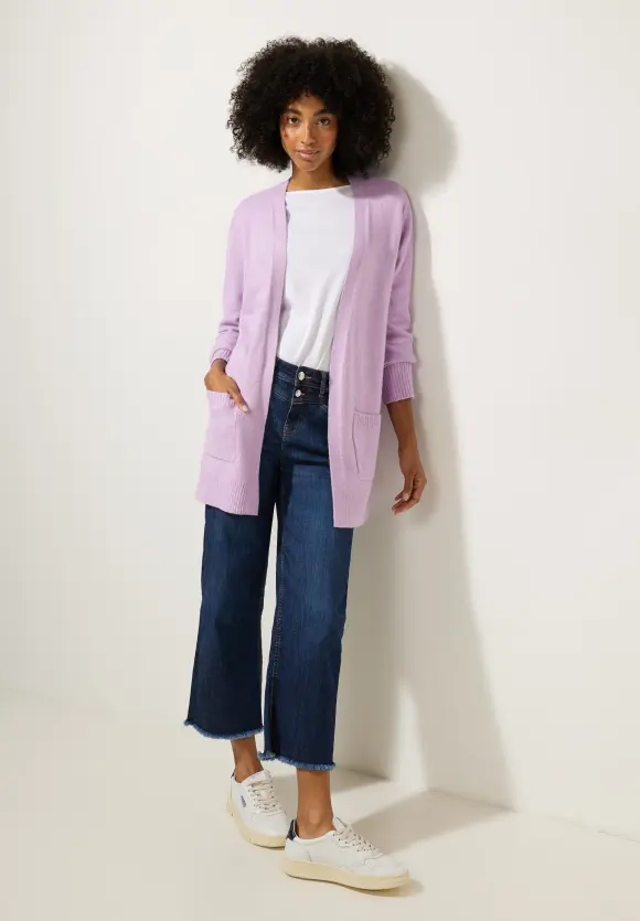 Street One Cosy Melange Strickjacke