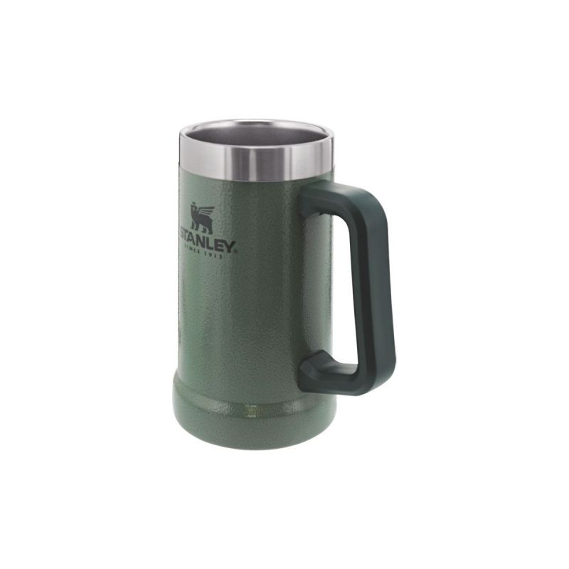 Stanley Adventure Big Grip Beer Stein 24oz\/700ml Hammertone Green