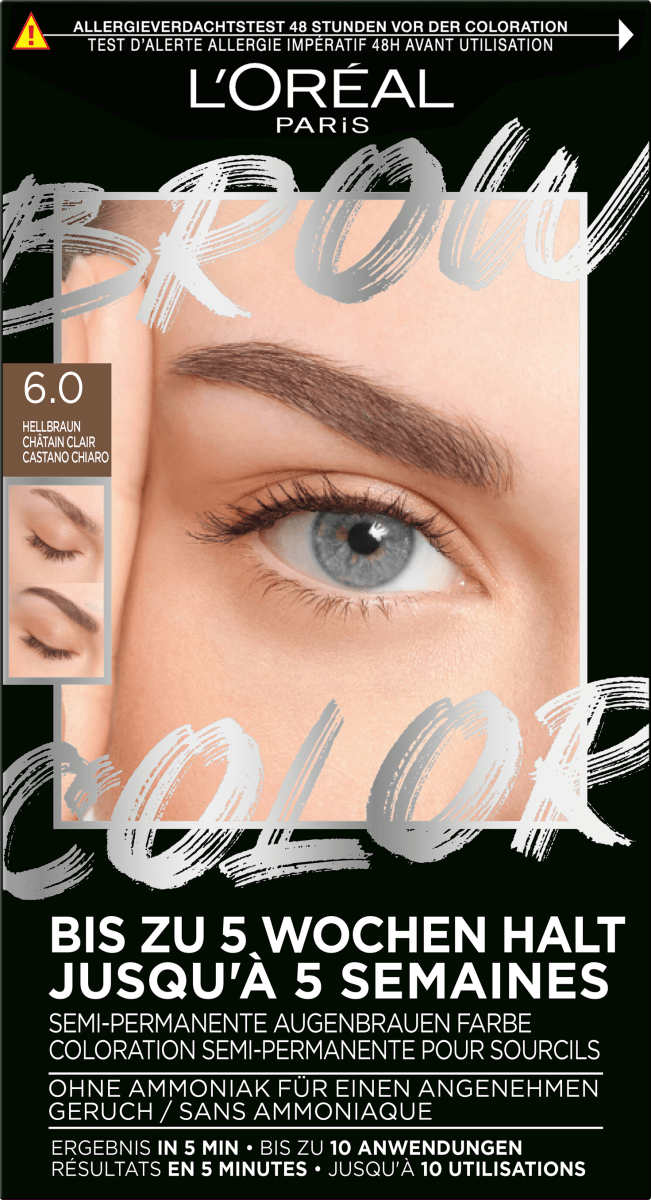 Augenbrauenfarbe 6.0 Light Brunette, 1 St