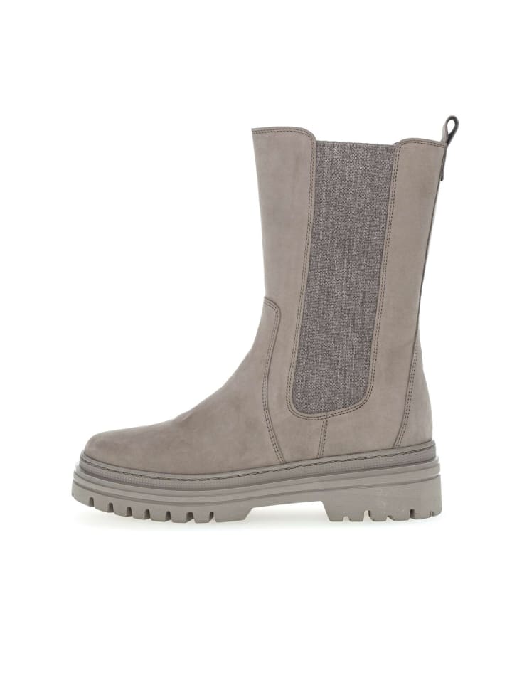 Gabor Fashion Chelsea Boots in grau günstig kaufen 37,5